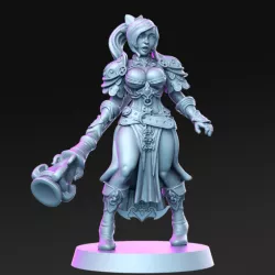 $5.00Ruby - Female Wizard - 32mm - DnD