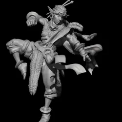 $5.00Shadari Strongbow, Desert Elf Monk