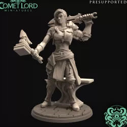 $5.00The Great Azar, Genasi Forge Cleric