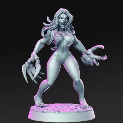 $5.00Verana - Female Vampire- 32mm - DnD -