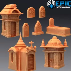 $5.90Graveyard Props / Undead Tabletop / Crypt Decoration