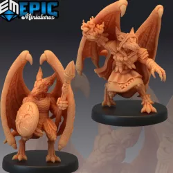 $5.90Winged Kobold Set / Dragon Servant / Flying Dragonkin Collection