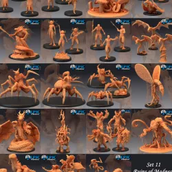 $59.90Ruins of Madness Set / Lovecraft Entities / Cosmic Horror Collection