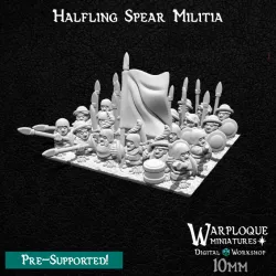 $6.0010mm Halfling Spear Militia