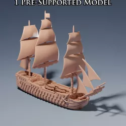 $6.001st Rate Ship of the Line