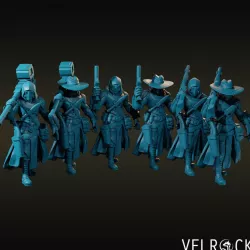$6.00Warforged Artificer with Assorted Weapons (Male)