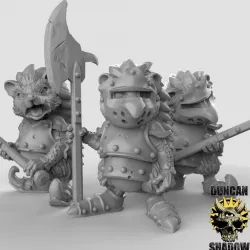 $6.50Hedgehogs with Halberds (pre supported)