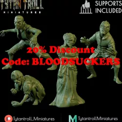 $7.00Vampire Spawn Bundle [Professionally Pre-Supported]