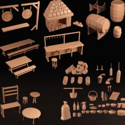 $7.50Tavern Objects and Props