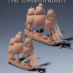 $8.003rd & 5th Rate Frigate Line