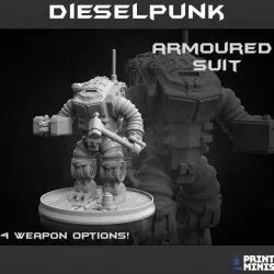 $8.00Armoured Hard Suit - Dieselpunk Collection