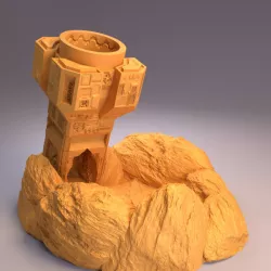 $8.00Dice tower: Crash Landing