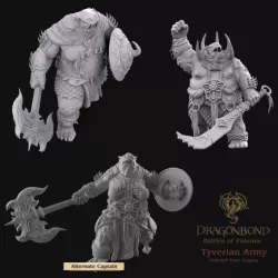 $8.00Tyverian Ogerron Phalanx Unit from Dragonbond Wargame