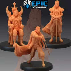 $8.90Corrupt King Set / Evil Royal Leader / Ruthless Tyrant Collection