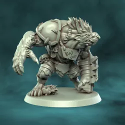 $9.00Armored rat ogre