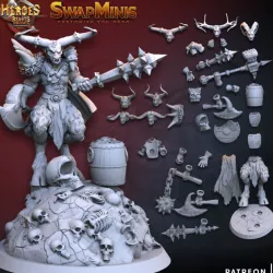 $9.50Swapmini 2- Rilradak- horned beast of the maze
