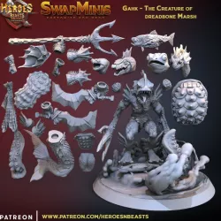 $9.50Swapmini 4 - Gahk - The Creature of Dreadbone Marsh