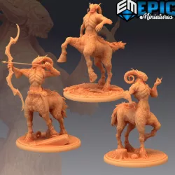 $9.90Centauroid Satyr Set / Fey Centaur / Forest Guardian / Deer Monster Collection