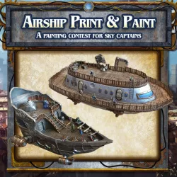 Airship print & paint competition