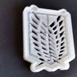 Attack On Titan scout regiment insignia cookie cutter