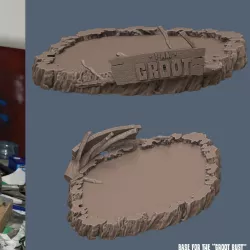 base/stand for the popular "groot bust"