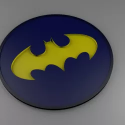 Batman coaster