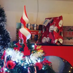 Bicolor 3D printed Christmas Tree Topper