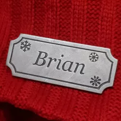 Christmas Stocking Name Tag