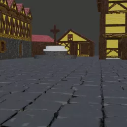 City square and watch tower