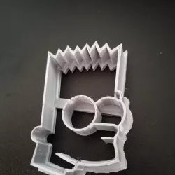 COOKIE CUTTER BART SIMPSONS