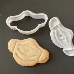 COVID Mask Cookie Cutter