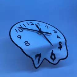 Crying Dali Clock (without support)