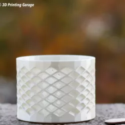 Diamond-Shaped Cup