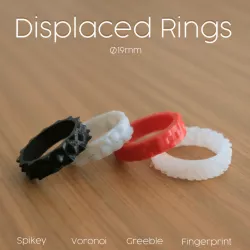 Displaced Rings