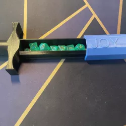 DnD Tabletop Sword Dice Box