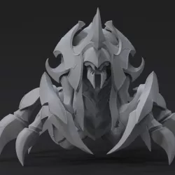 DOTA 2 FANART NYX ASSASSIN 3D PRINT MODEL