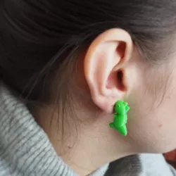 Dragon earring