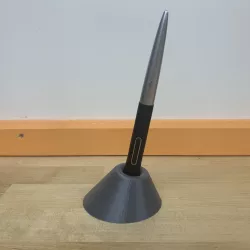Drawing tablet pen/stylus holder