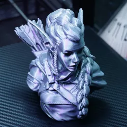 Elf Archer Bust Support Free