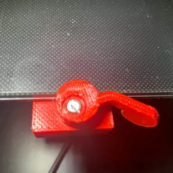 Ender 3 glass bed clips cr-6 style
