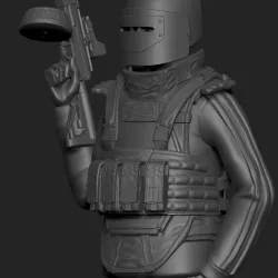 Escape from Tarkov "killa" 3D Print figuer