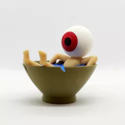 eyeball Father in a teacup