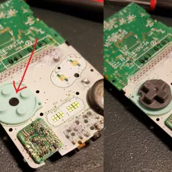 Game Boy D-pad spacer