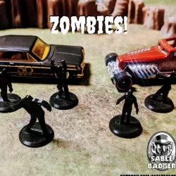 Gaslands - Zombie markers