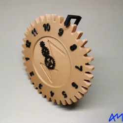 Gear clock