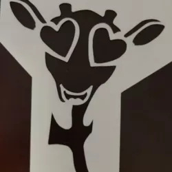 Giraffe Stencil