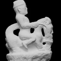 Horseriding Figure from Sumatra