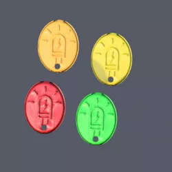 Keychain; 'LED'