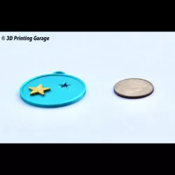 Keychain Stars (Saturn and Jupiter)