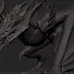 league of legends - Ice Drake Shyvana dragon form